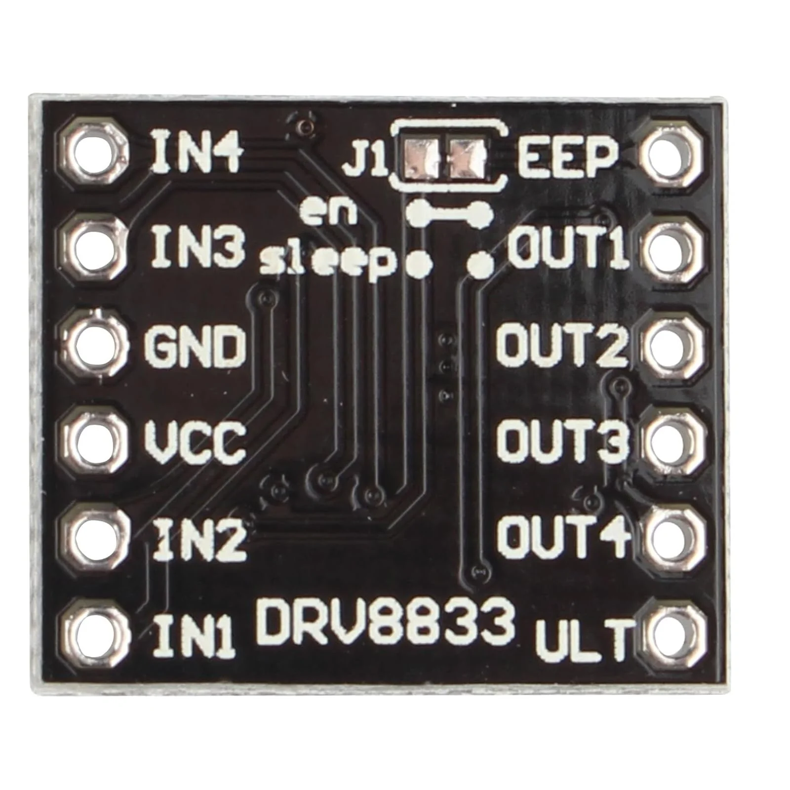 DRV8833 1.5A 2-Channel H Bridge DC Motor Drive Board Ultra Small Volume Motor Drive Module Input Voltage 3-10V Pack of 6 - Image 5