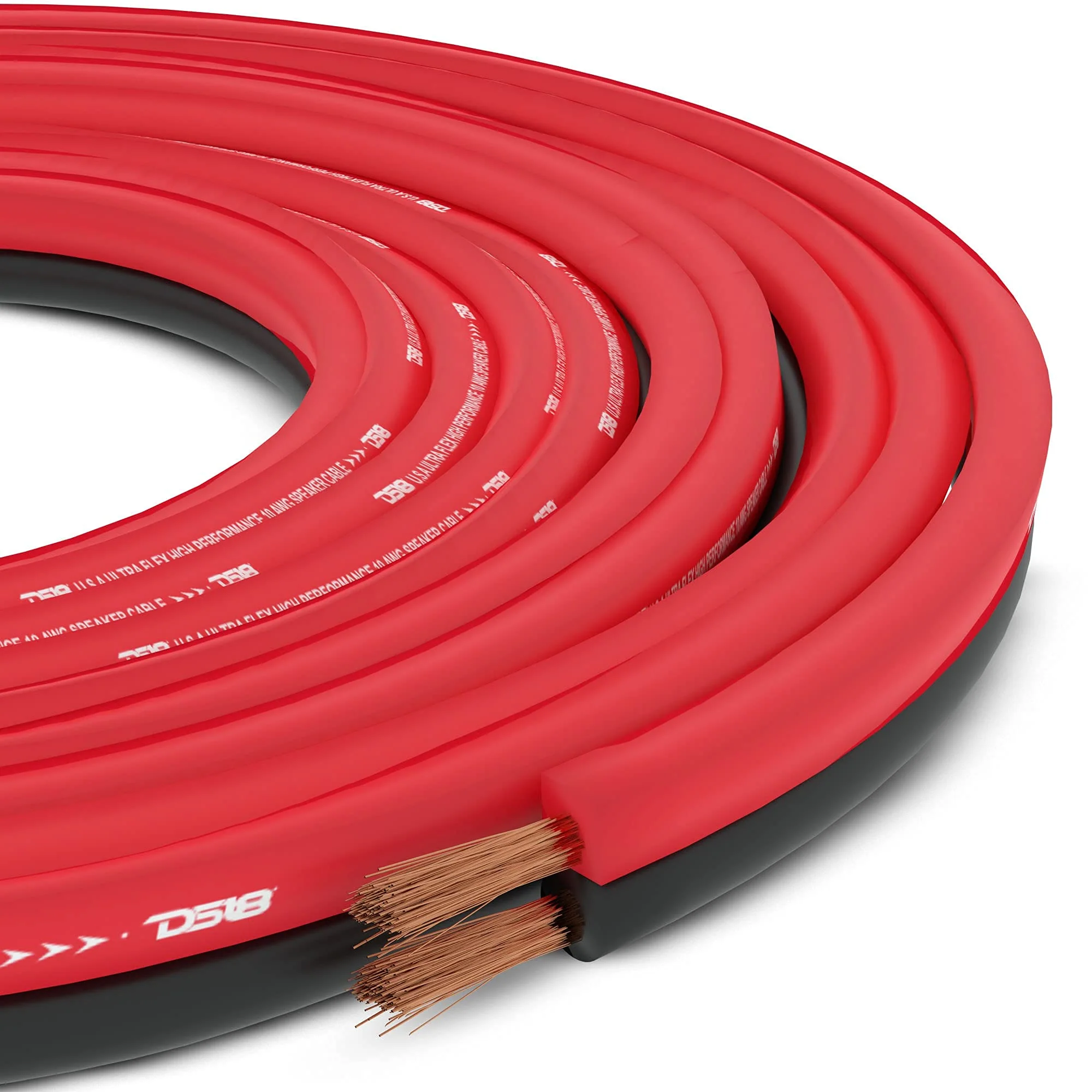 DS18 SW-18GA-100RB Ultra Flex Speaker Wire Red and Black 100FT - Speaker Cable for Audio Applications - Image 6