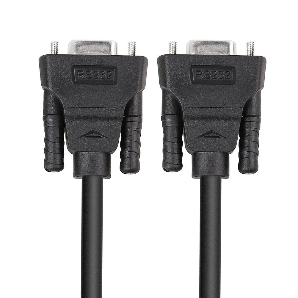 DTech 10 ft DB9 Serial Cable Female to Female 9 Pin Straight Through (Black, 3 Meters) 10ft - Image 6