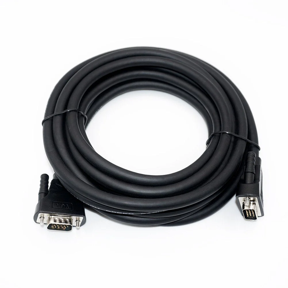 DTech 15 Feet SVGA VGA Computer Monitor Cable Male to Male Cord 1080p High Resolution (5 Meter, Black) 15ft - Image 6