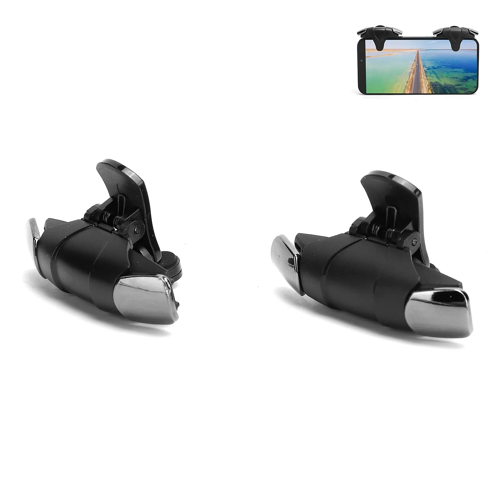 DUSC Shooter Controller, Mobile Gaming Trigger 2 Pcs for Most Smartphone Models - Image 5