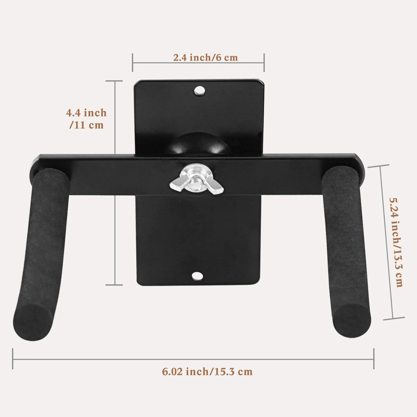 EASTROCK Trumpet Stand,Wall Mount Trumpet,Holder Wall Mounted Instrument 2Pcs Medium - Image 2