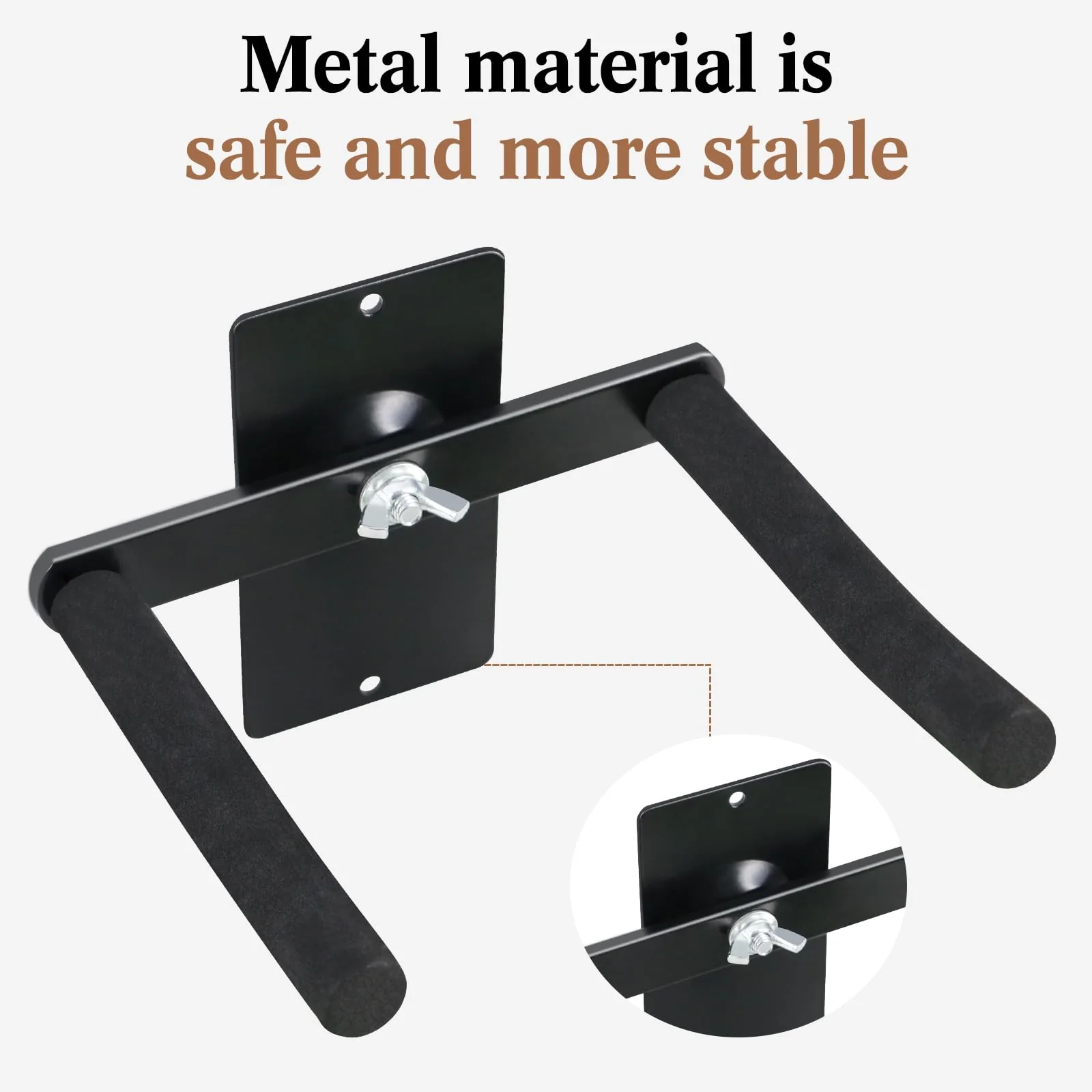 EASTROCK Trumpet Stand,Wall Mount Trumpet,Holder Wall Mounted Instrument 2Pcs Medium - Image 6