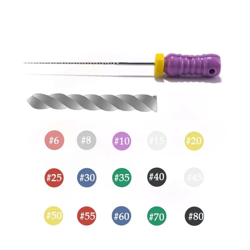 EASYTODENTA Dental Endodontic K Files Hand Use Root Canal Cleaner Files 25 mm (15#) Pack of 18 15# - Image 3