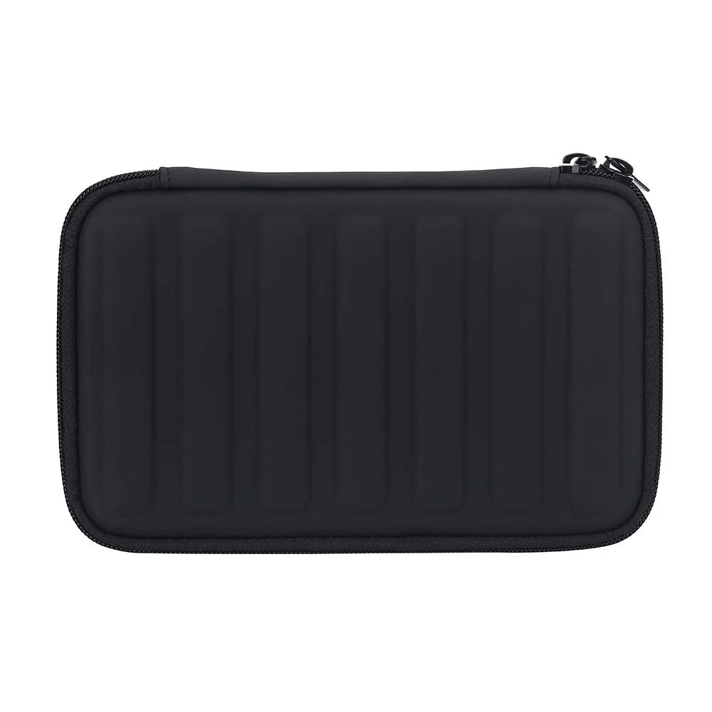 eboxer-1 Harmonica Carry Case, PU Leather Zippered Pouch for Harmonica, Harmonicas Storage Case Can Hold 7 Harmonicas, Black - Image 5