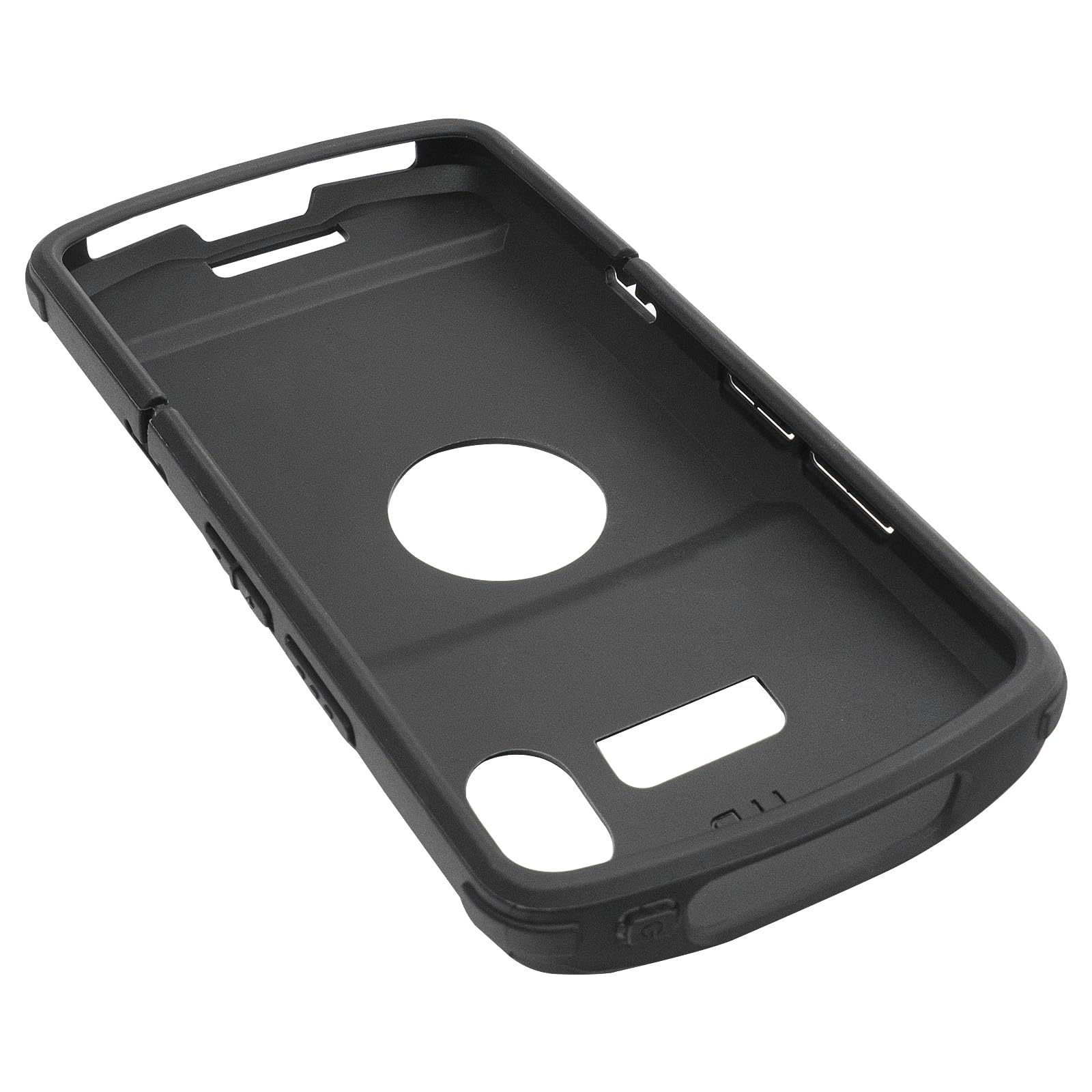 EC50 Protective Cover Rugged Case for Zebra EC50 EC55 Handheld Barcode Scanner Mobile Computer, TPU Rubber Case Black - Image 5