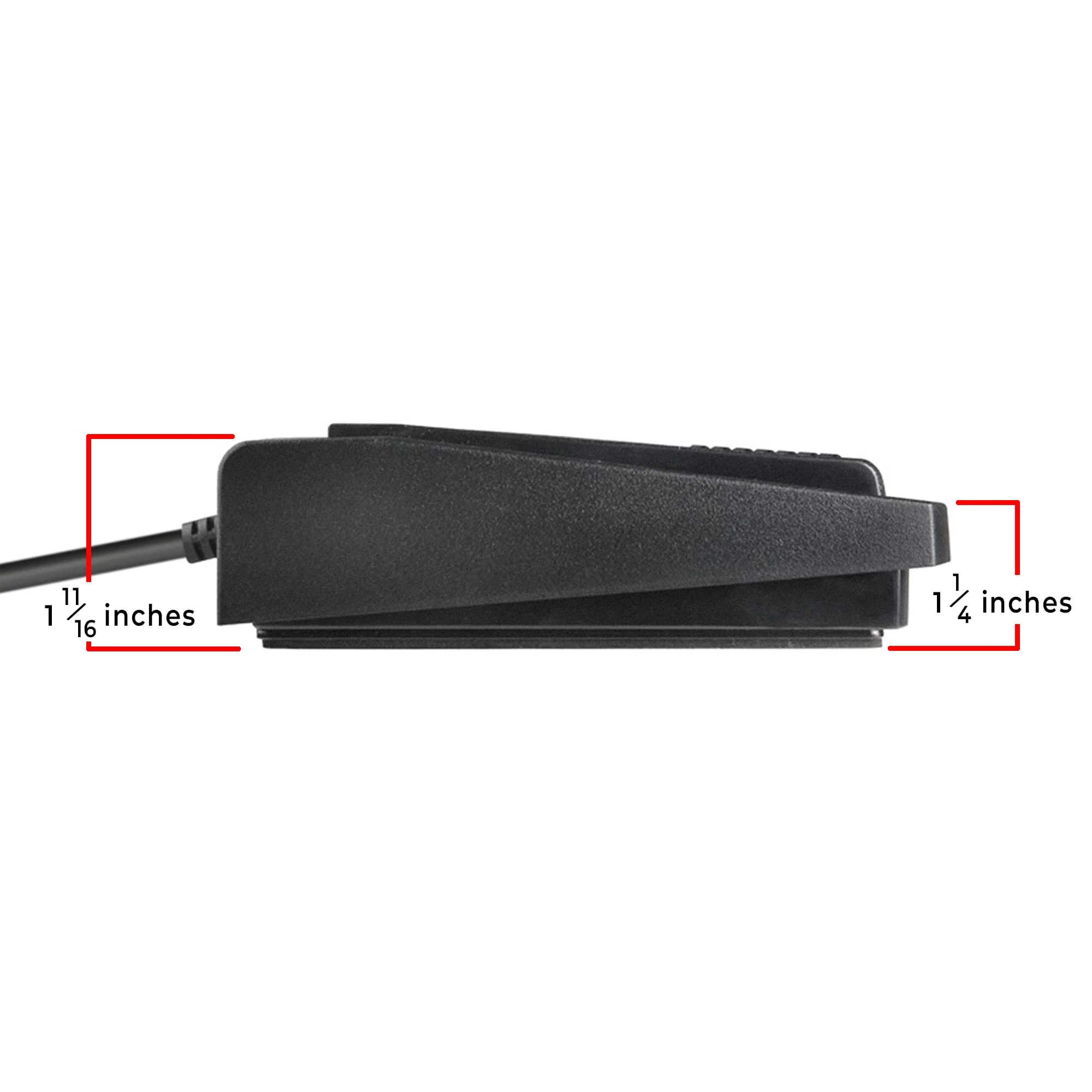 ECS USB Transcription Foot Pedal, Case Catalyst, Audio File Controller - Image 4