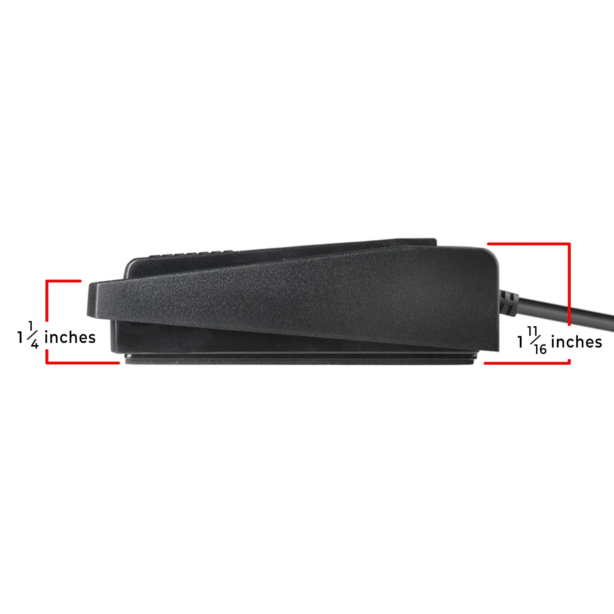ECS USB Transcription Foot Pedal, Case Catalyst, Audio File Controller - Image 5