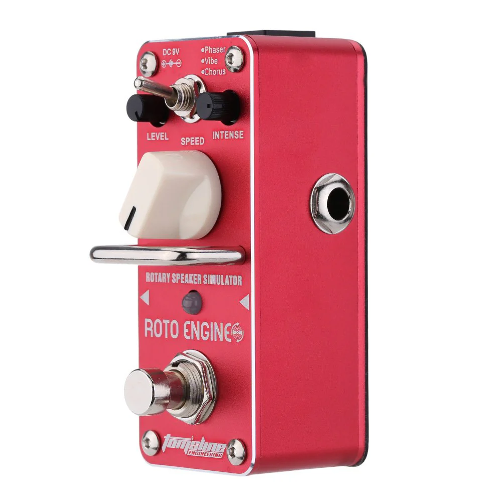 Effect Pedal are-3 Roto Engine Rotary Speaker Simulator Mini Single Electric Guitar Effect Pedal with True Bypass