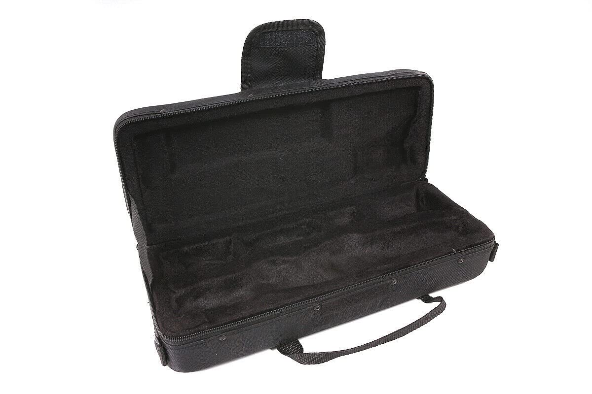 Ekey Clarinet Case Black Clarinet bag back Strap Thick Padding Nice Zipper Protect clarinet (ekey-clarinet) ekey-clarinet - Image 2