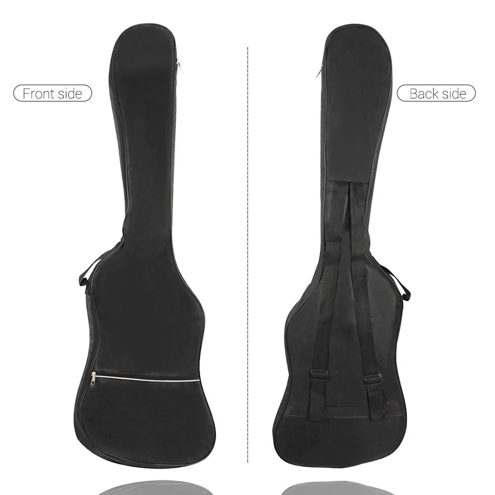 Electric Bass Guitar Bag Backpack 20mm Padded for Electric Bass and Guitar Black,Backpack - Image 6