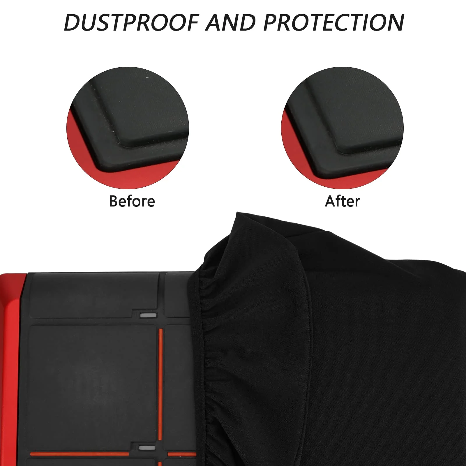 Electric Drum Pad Cover specially Design and Compatible with Roland SPD-SX pro SPD-SE Avatar PD705 Alesis SamplePad Pro daily use protection Drum pad Protector - Image 3