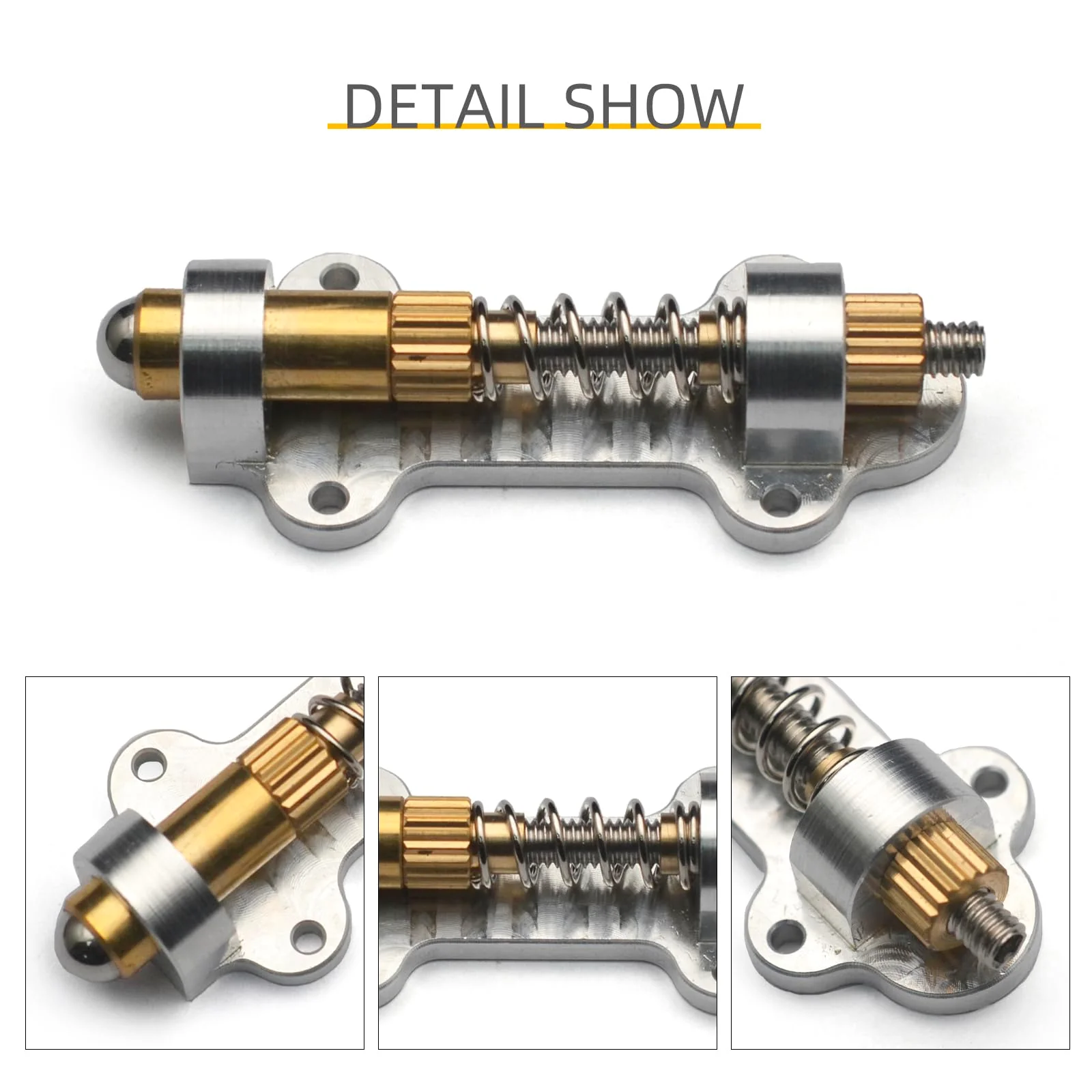 Electric Guitar Brass Tremolo Bridge Brass Arming Adjuster for FR Tremsetter Set Guitar Tremolo Stabilizer Stopper Guitar Parts (Single) Single - Image 2