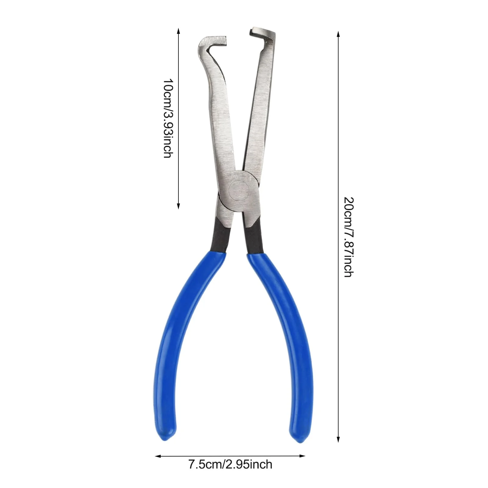 Electrical Disconnect Pliers, 8 inch Automotive Electrical Connector Disconnect Pliers Spark Plug Disassembly Tool (1PC Blue) - Image 5