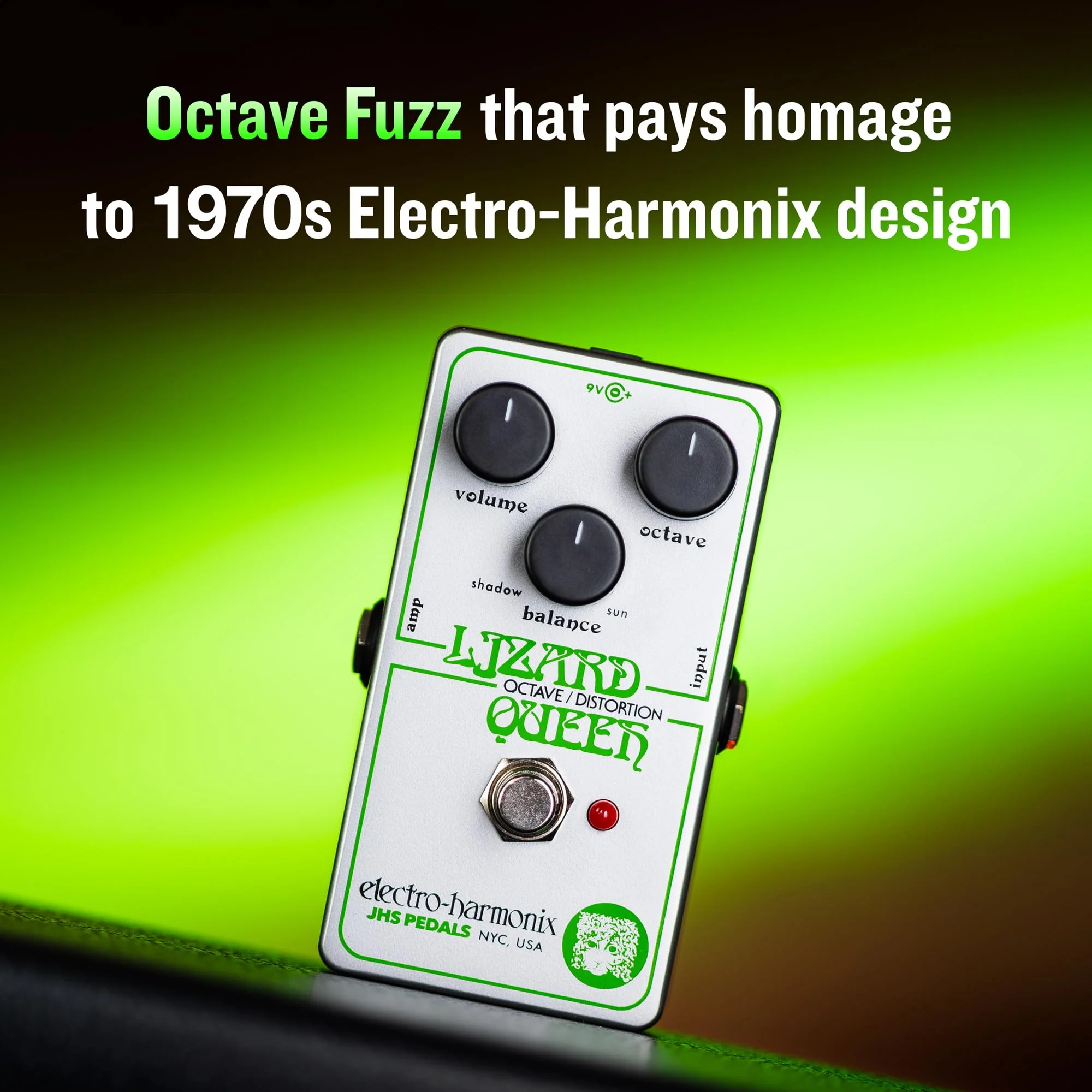 Electro-Harmonix Lizard Queen Octave Fuzz Pedal - Image 6