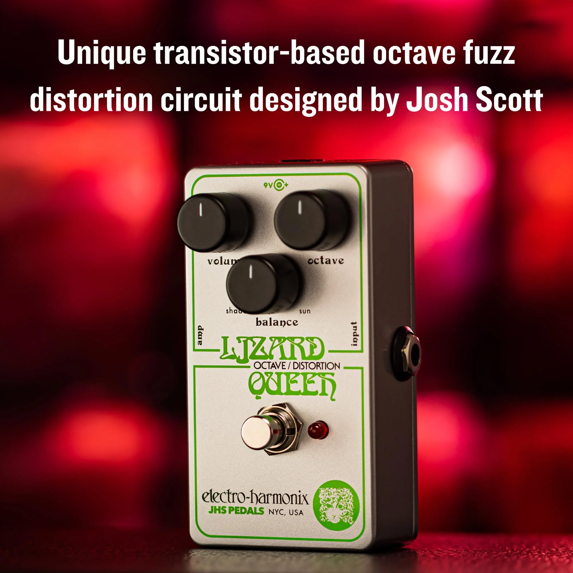 Electro-Harmonix Lizard Queen Octave Fuzz Pedal - Image 7