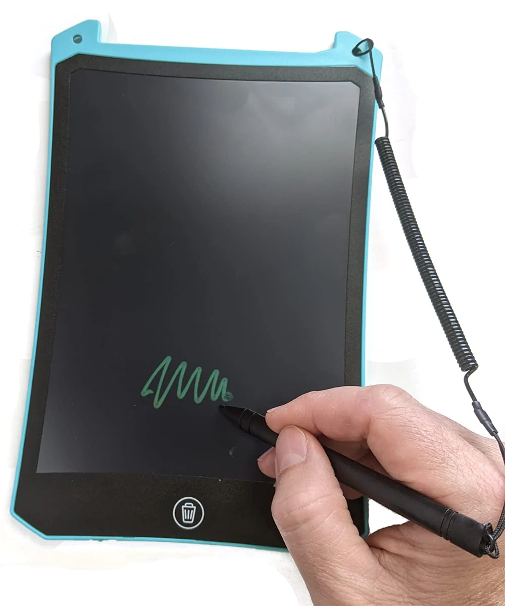 Element 115 3-Pack Replacement Stylus Pen for Boogie Board LCD Writing Tablet Pack of 3 with 3 Elastic Coil Strings to Attach Pens to Board (Drawing Pad NOT Included) 3-Pack WITH 3 Elastic Strings - Image 4