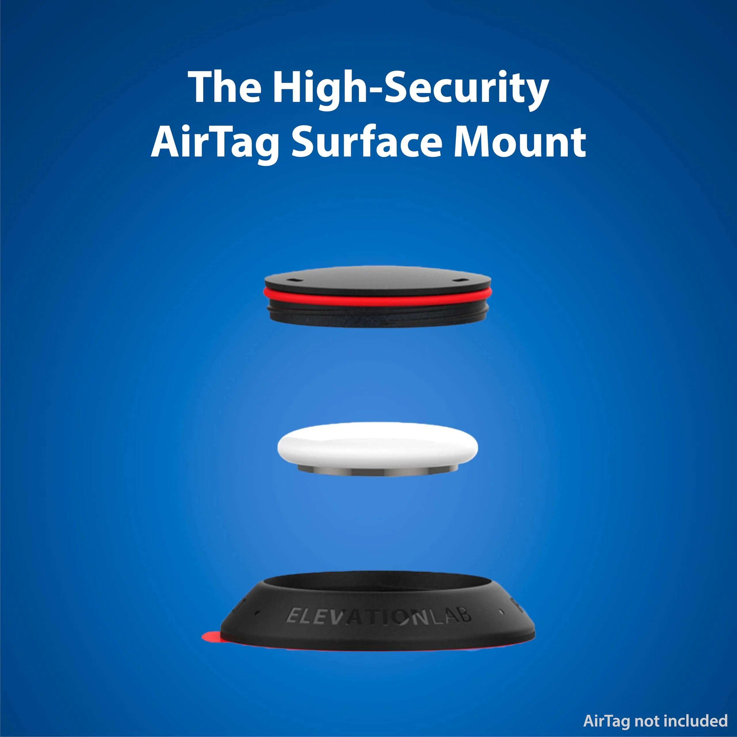 Elevation Lab TagVault™ AirTag Surface Security Mount (4 Pack) - The Secure & Low-Profile AirTag Adhesive Holder | 3M VHB, Waterproof, Security Tool, Patented, Find Your Bike, Car, Skis 4 Pack - Image 2