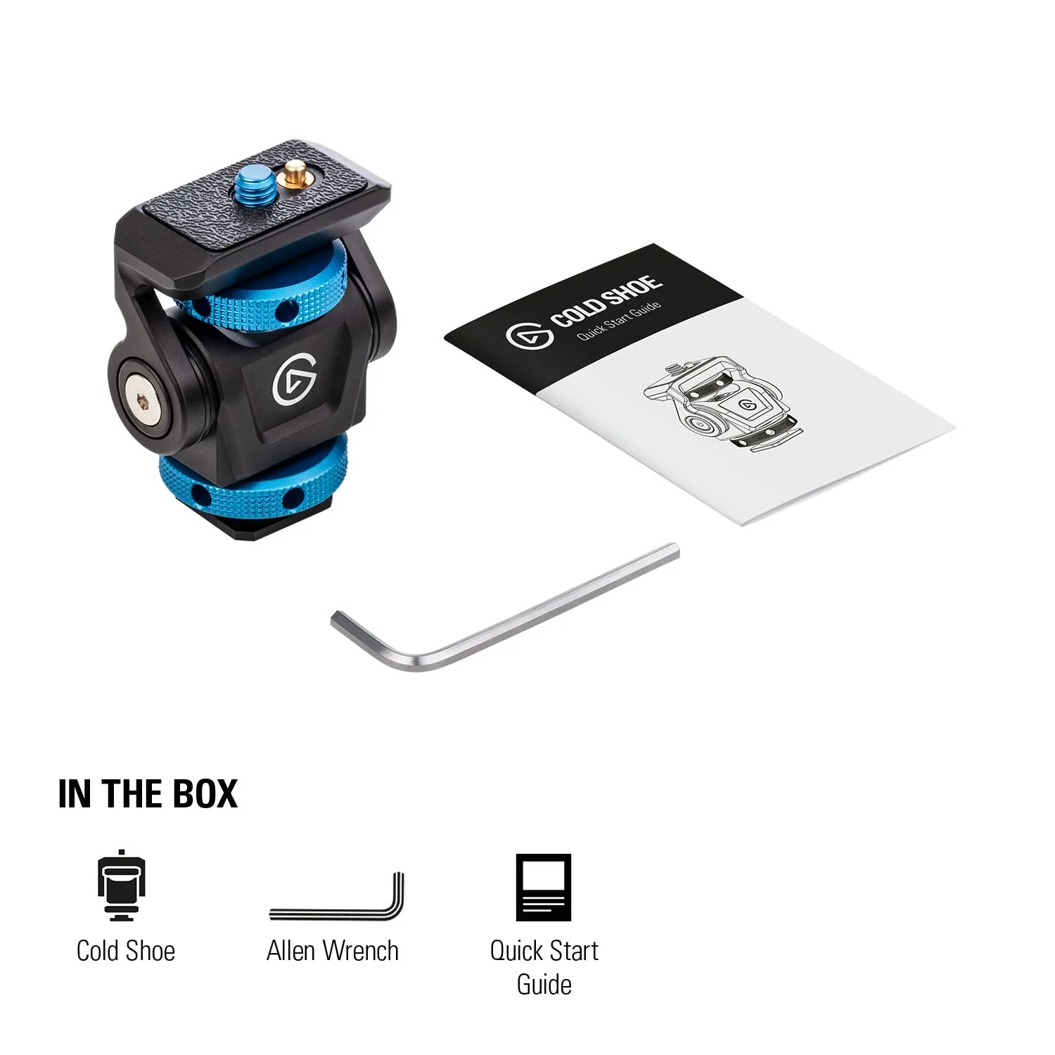 Elgato Cold Shoe – Adjustable ¼ inch Thread Mount for Lights, Off-Camera Flash, Microphones, Compatible with Key Light Mini, Light Stands, tripods, Perfect for Photo and Video Studio Production - Image 8