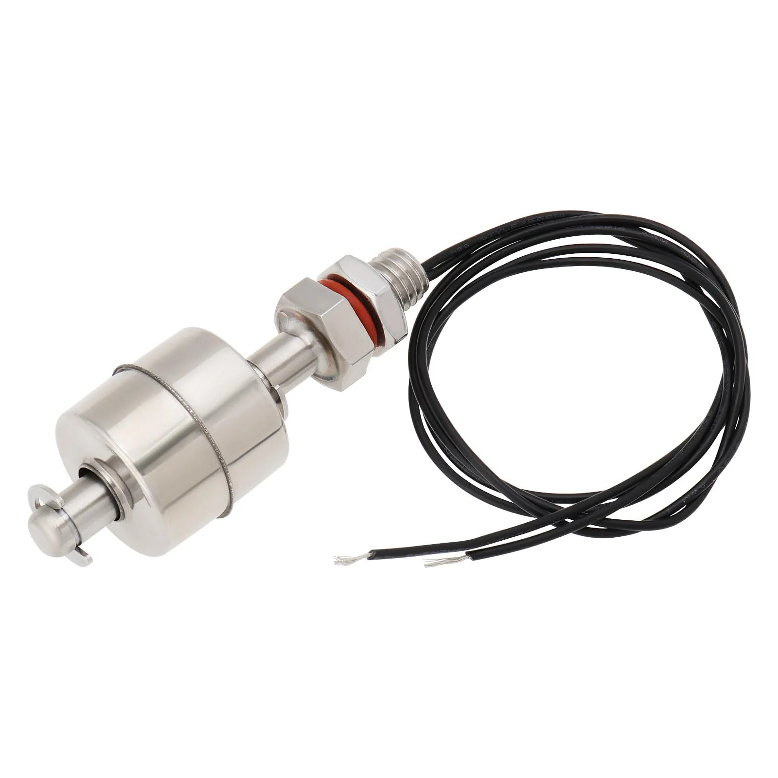eMagTech 1 Piece Float Switch for Water Flow Stainless Steel 304 Liquid Sensor Suitable for Water Tank Household Water Tower Drainage Pool Industrial Water Tower (60 mm 110 V)