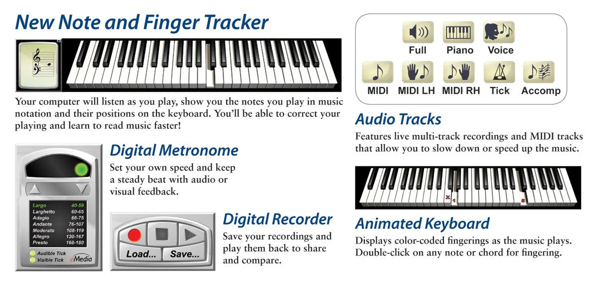 eMedia Piano & Keyboard Method V 3.0 - Amazon Exclusive Edition with 150+ Additional Lessons v3.0 - Image 6