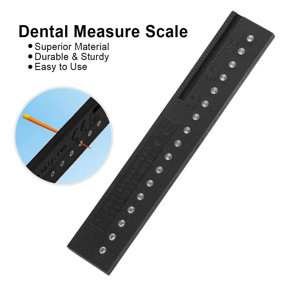 Endodontic Span Measuring Scale, Gutta Percha Points, Span Measuring Scale, Measuring Ruler, Dental Tools, Lightweight and Durable, Endodontic Gauges - Image 3