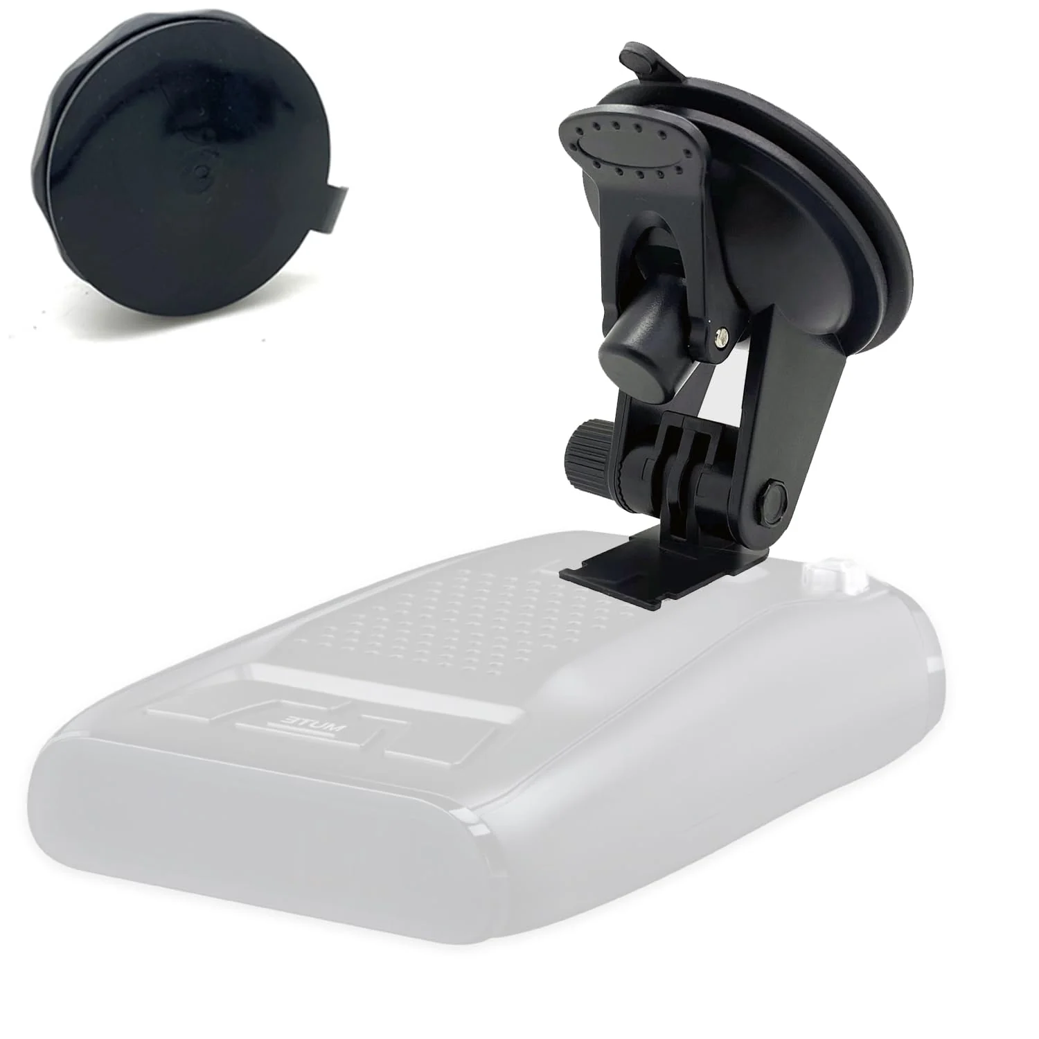 Enhanced Strong Windshield Suction Cup Mount for Escort MAX MAX2 2 or Version 1 Max360 Radar Detector w/Slide in Metal Plate Connection (Not Compatible with Other Models) - Image 4