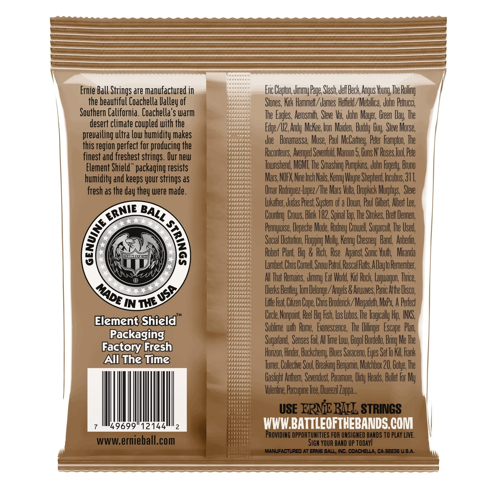 Ernie Ball Acoustic Guitar Strings - Power Slinky Phosphor Bronze 13-56 - 2 Pack - Image 2