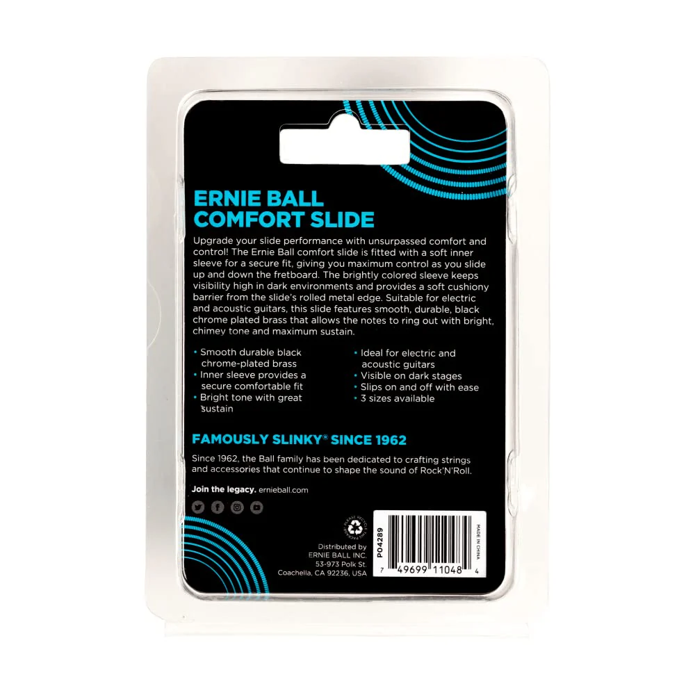 Ernie Ball Comfort Slide Guitar Slide, Large (P04289) - Image 3