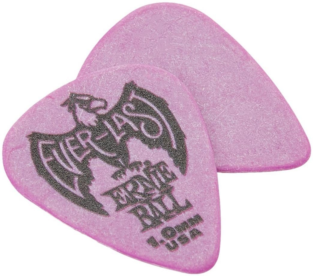 Ernie Ball Everlast Guitar Picks, Purple 1.0mm, 12-pack (P09193) Purple (1. mm) 0 - Image 3