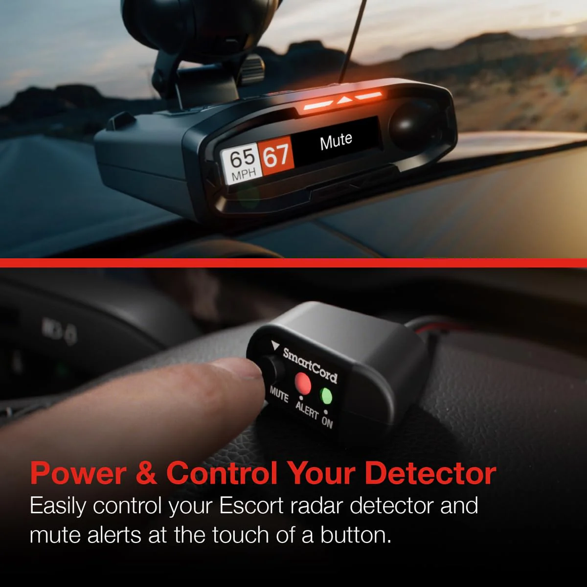Escort Radar Detector SmartCord Directwire with Red Light for MAX 360, MAX 360c, IX, IXc, 9500 IX, MAX II, MAX 3, MAX 4, MAX 360c MKII, MAX 360 MKII, MAXcam 360c, Redline 360c and Additional Models Smart Direct Wire - Red Light - Image 2