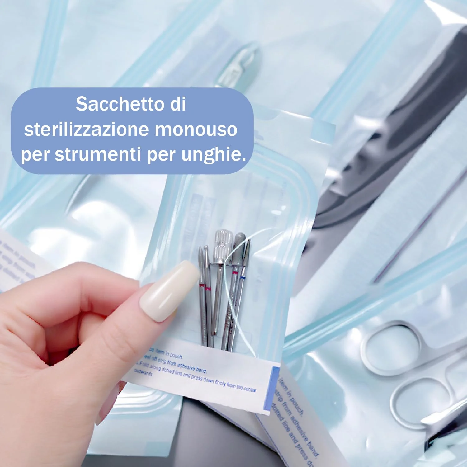 Esshogo 150pcs Sterilization Bags, Sterile PVC Bags, Autoclave Bags, Self Sealing Bags for Sterilization, Sterilization Bags - Image 8