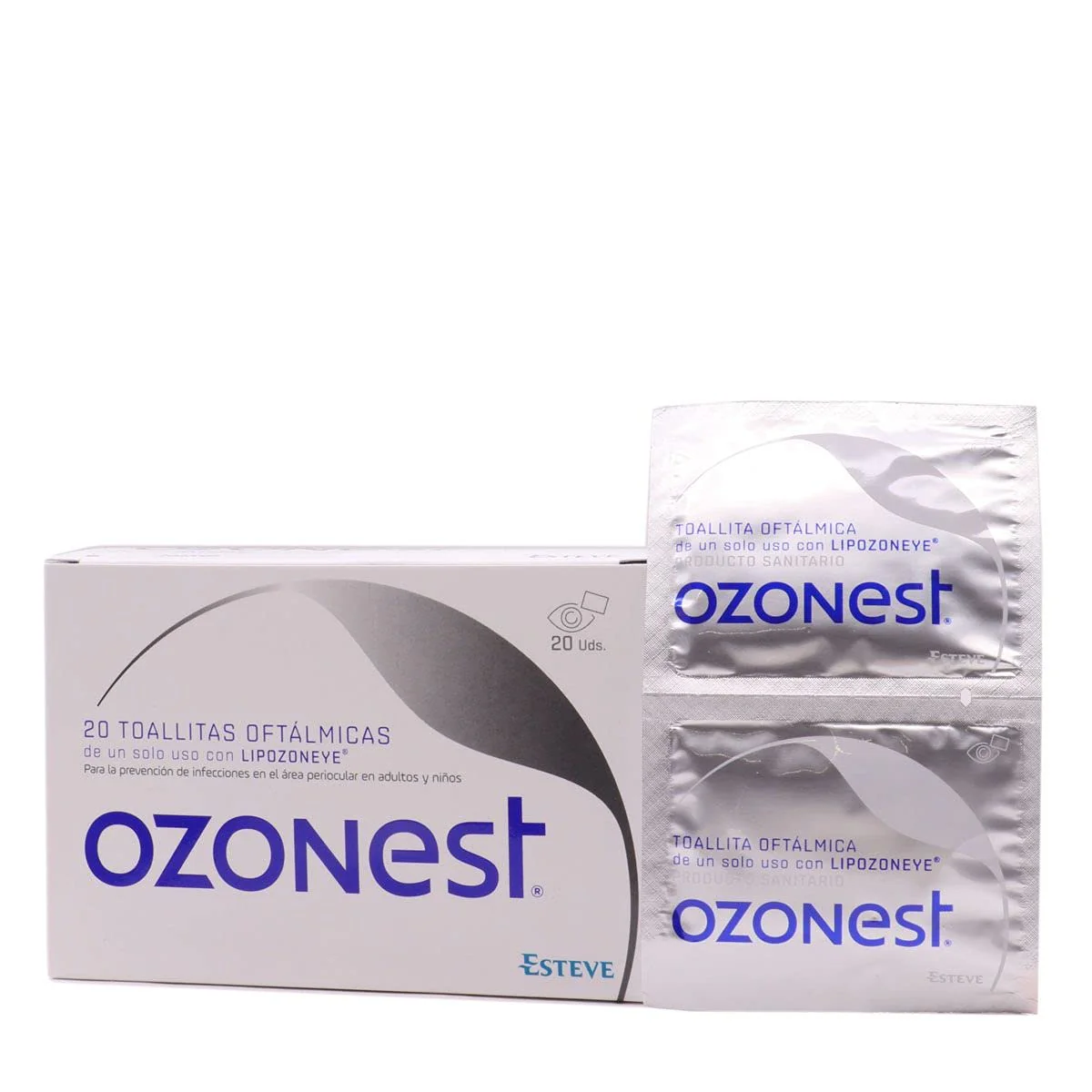 ESTEVE PHARMACEUTICALS S.A. Ozonest Ophthalate Cleaning Wipes - Removes Sections & Results | Prevents Infection | Pack of 20 - White - Image 3