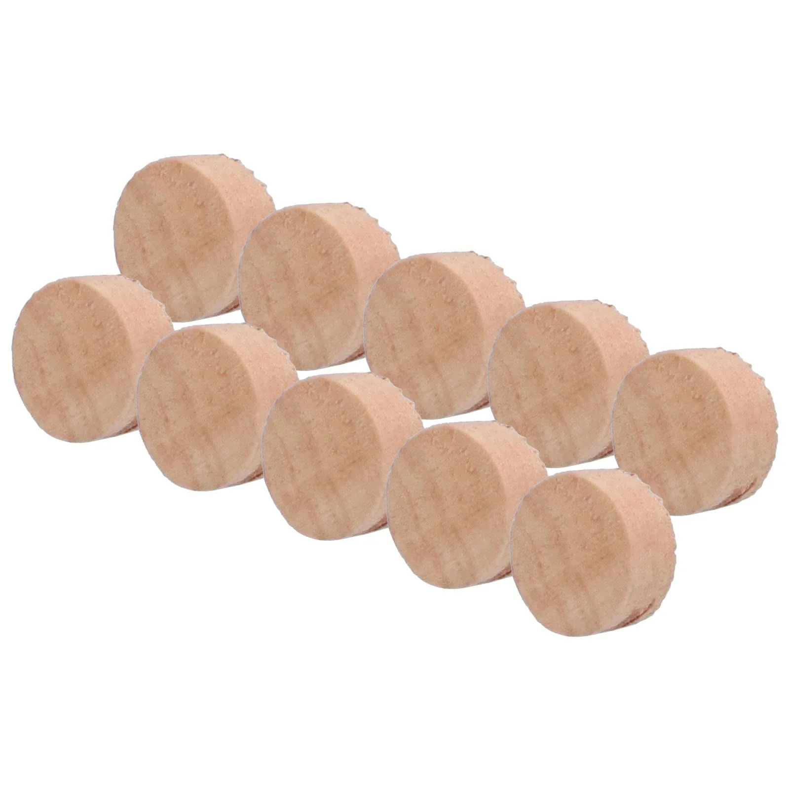 Eujgoov 10Pcs Trombone Water Key, Cork Material 10mm Spit Valve Cork Pad Specially Designed for Trombone