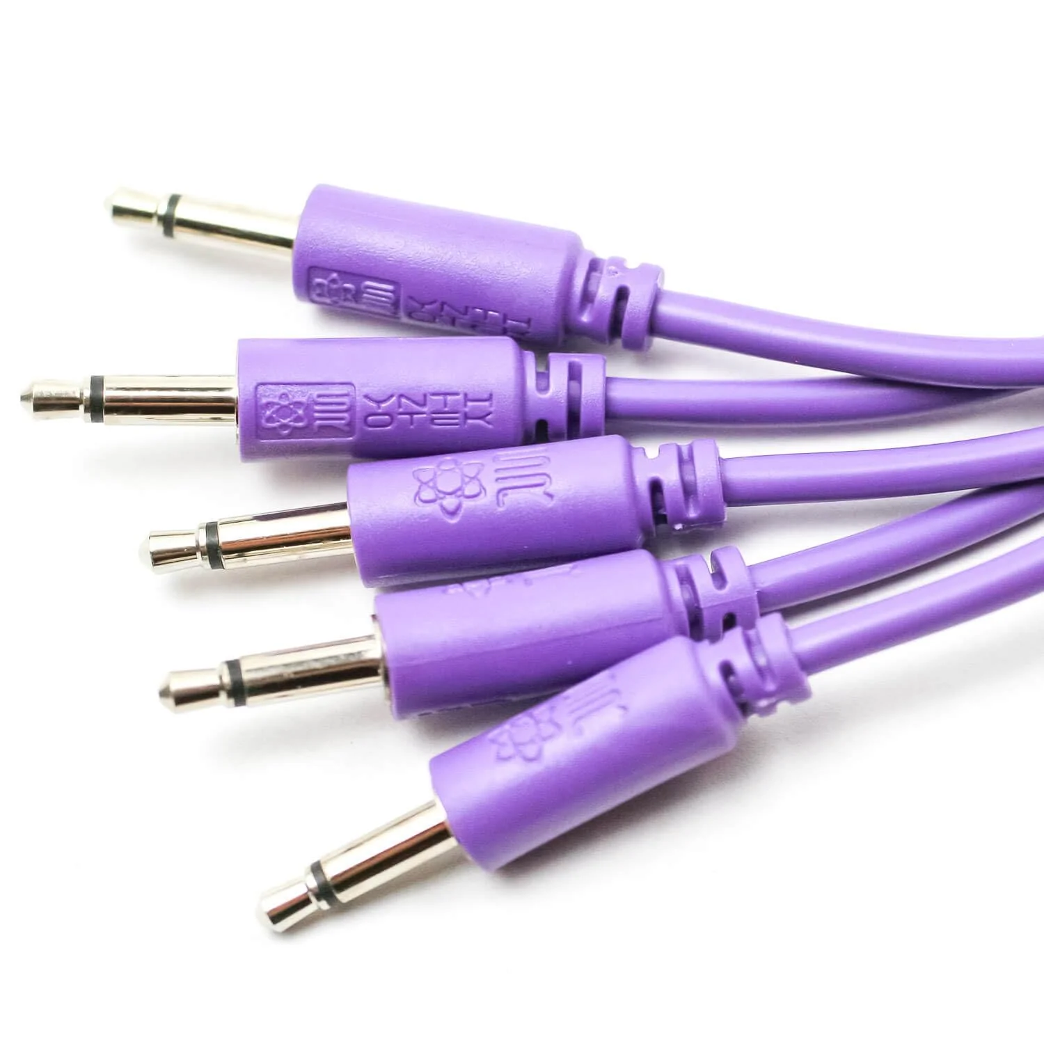 Eurorack Patch Cables - 20 Pack! 3.5mm 1/8 inch Mono 6" 12" 18" 24" (15cm, 30cm, 45cm, 61cm) - Image 2