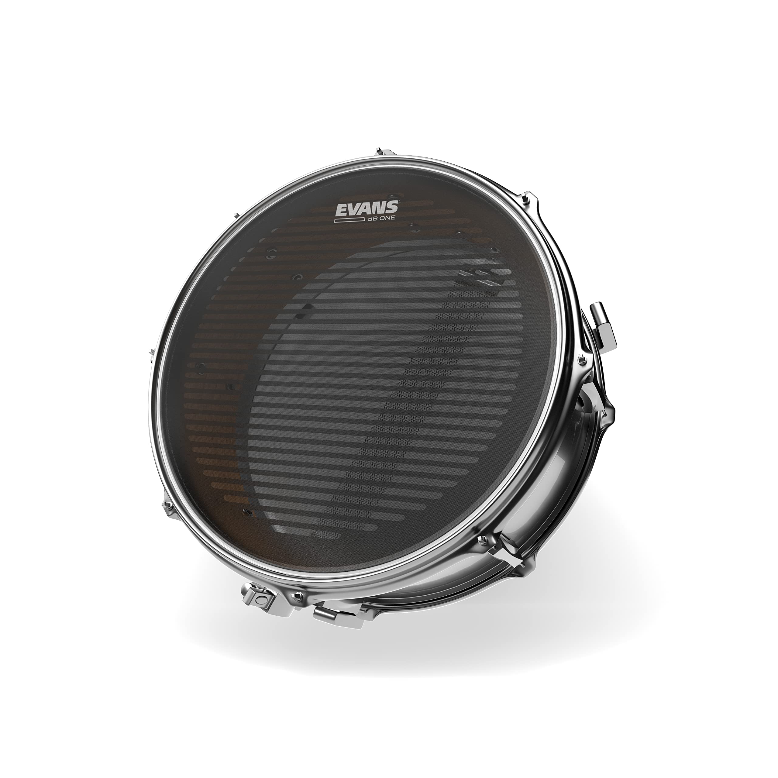 Evans Drum Heads - dB One Snare Batter Drum Head - Reduces Volume - Balanced, True-to-Kit Tones - 14 inch 1-Pack Snare - Image 3