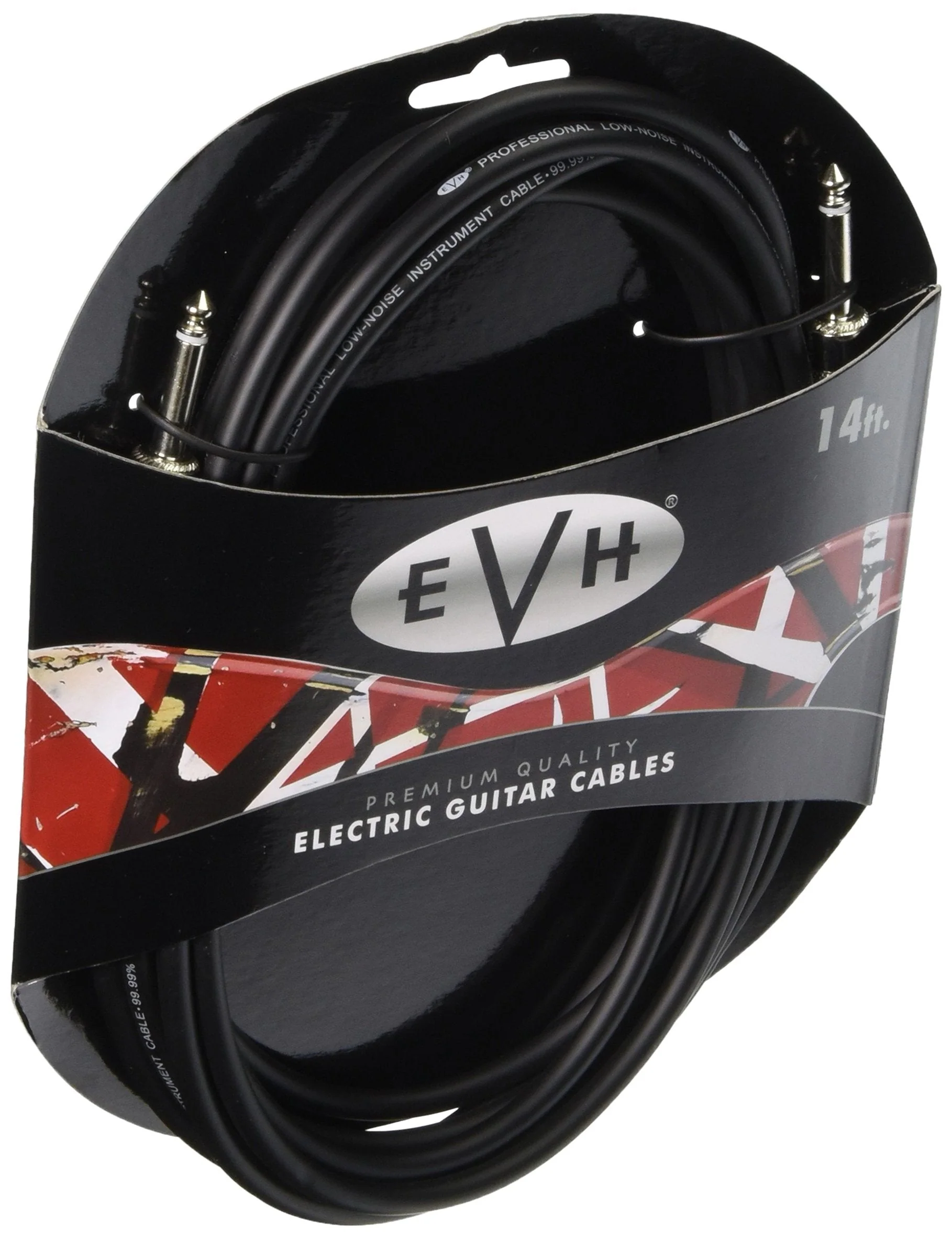 EVH Premium 14-Feet Oxygen Free Copper Instrument Cable with Two Straight-End Switchcraft Plugs - Image 4