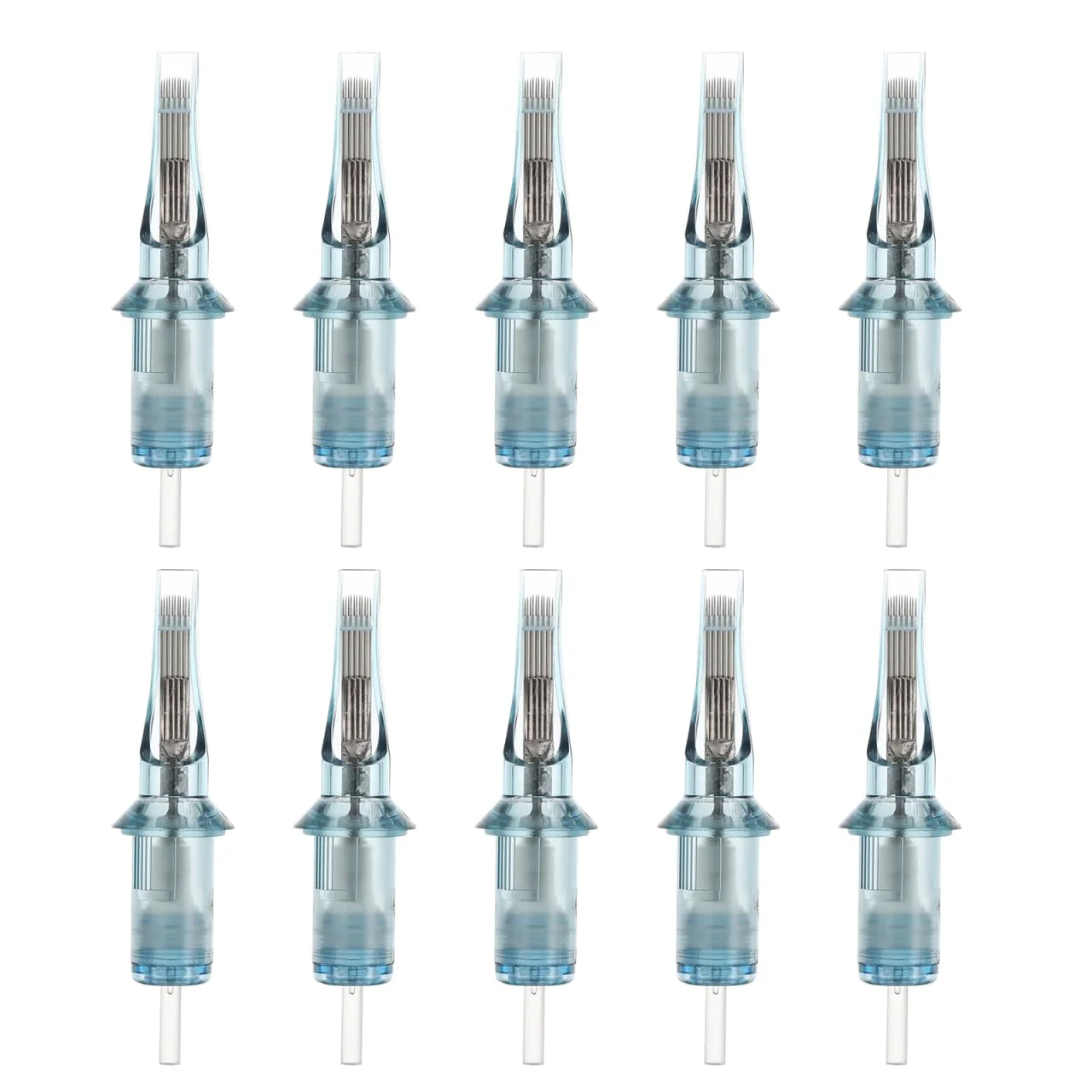 EXCEART Pack of 10 Disposable 15 RM Sterilised Packaging Suitable for Eyebrows, Lips and Small Design