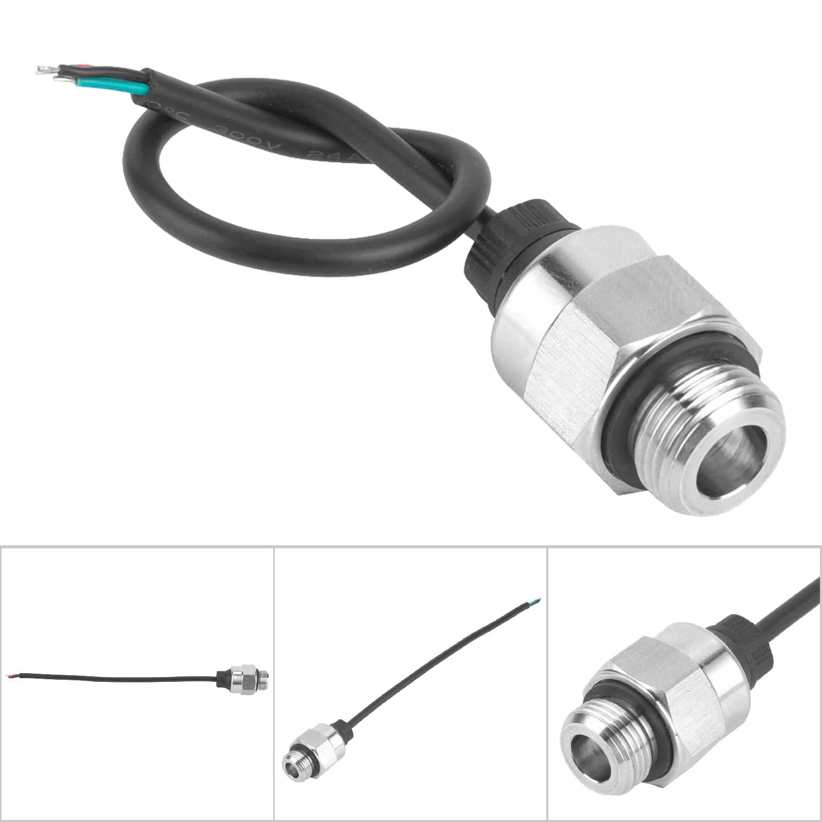 Fafeicy IP65 0~5 BAR Analogue Signal Highly Accurate Water Pressure Sensor Piezoresistive Technology with G3/8 Screw Connection (0~5 BAR) - Image 4