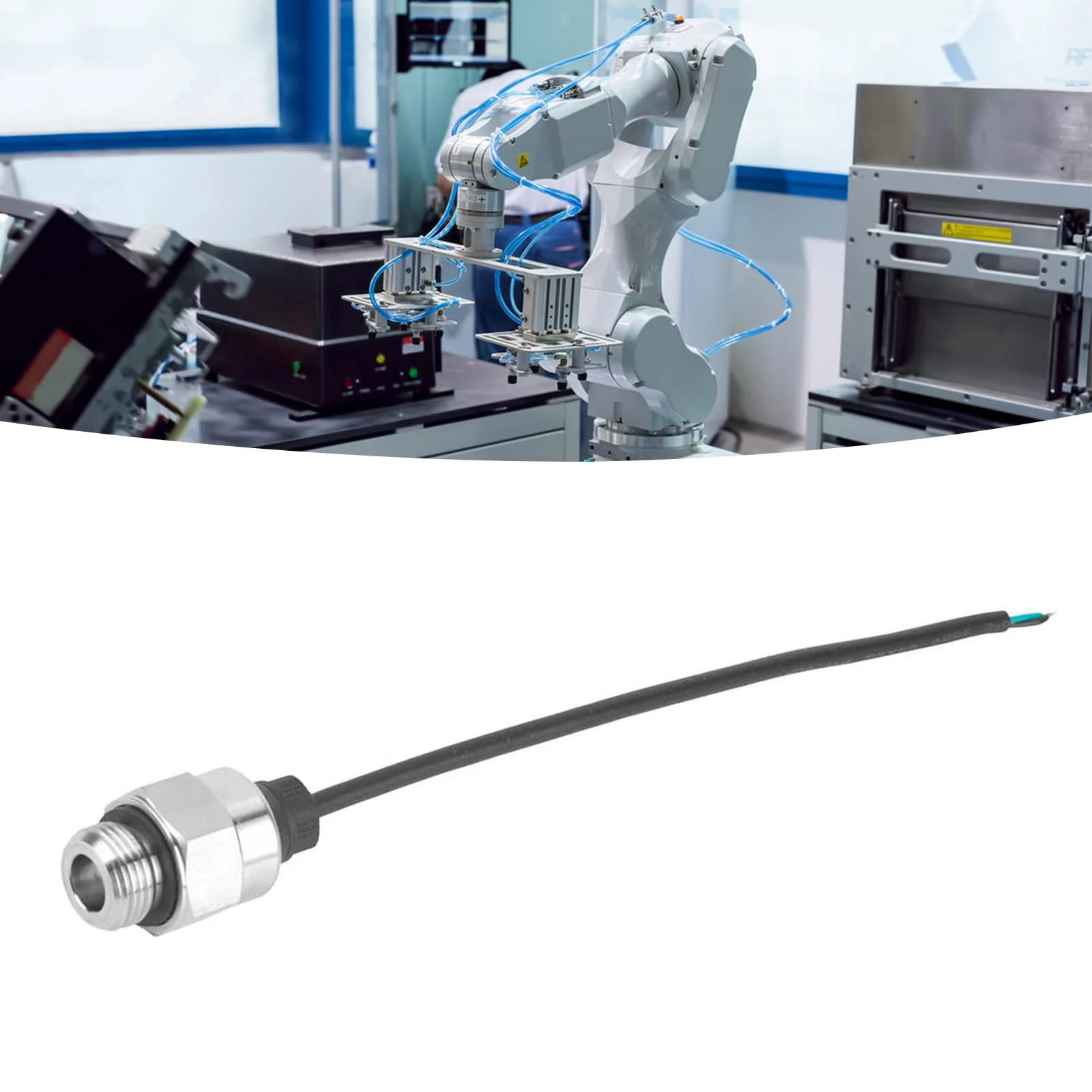 Fafeicy IP65 0~5 BAR Analogue Signal Highly Accurate Water Pressure Sensor Piezoresistive Technology with G3/8 Screw Connection (0~5 BAR) - Image 8