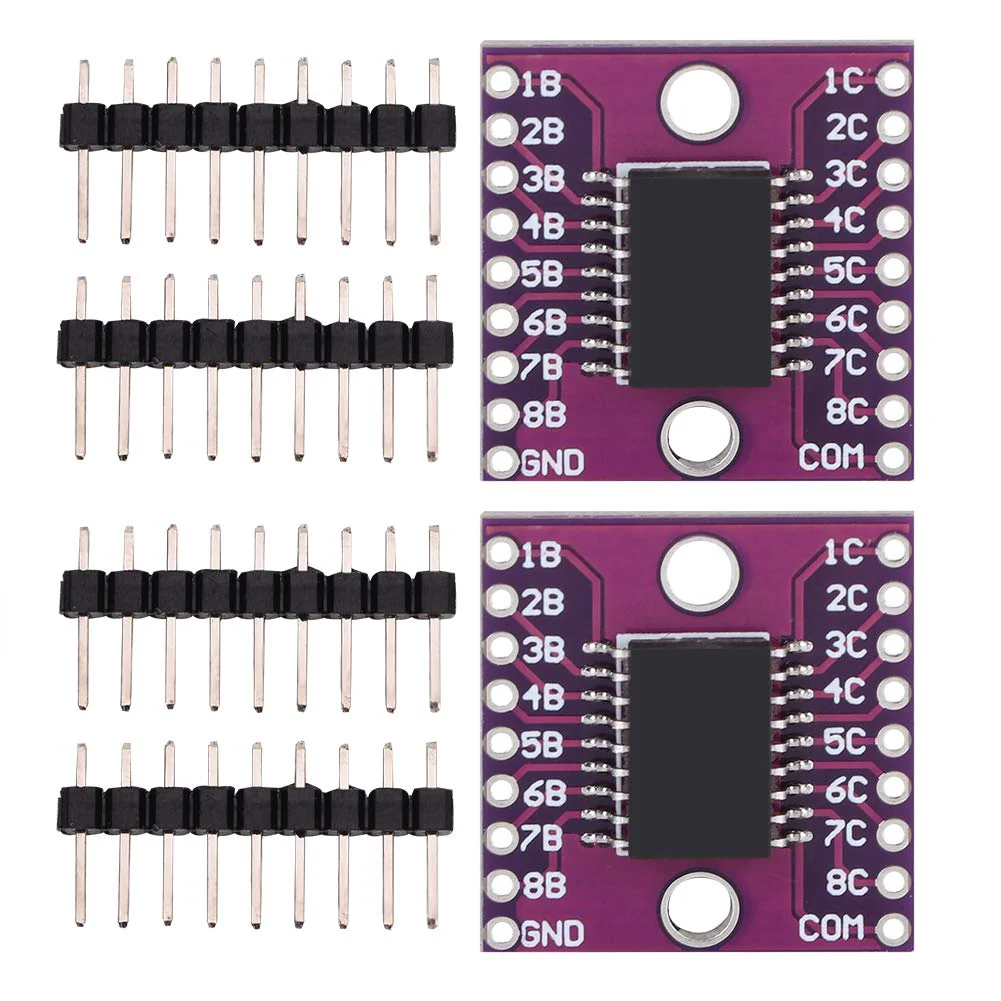 Fafeicy ULN2803A Darlington Transistor Arrays Driver Module, 50V 500mA High Current Voltage Driver, High Voltage and High Current, for Switching Inductive Loads (1)