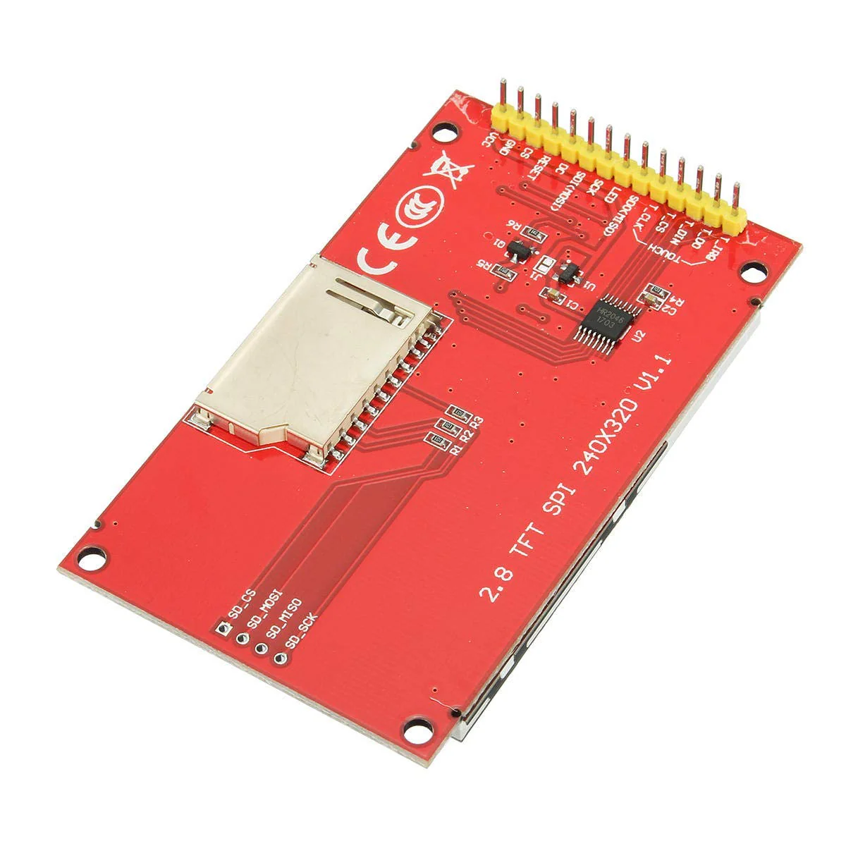 Fasizi 2.8 Inch ILI9341 240x320 SPI TFT LCD Display Touch Panel SPI Serial Port Module - Image 4