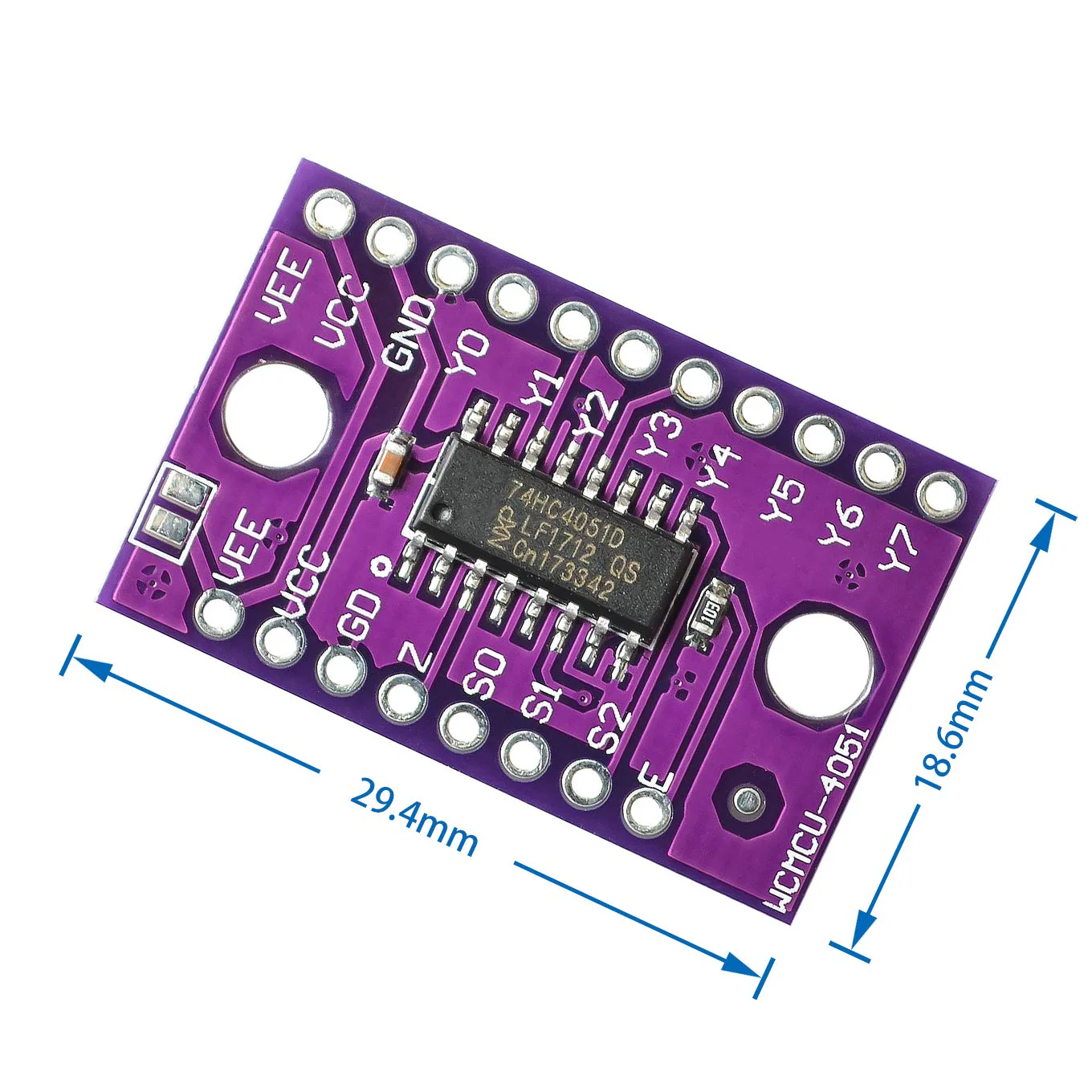 Fasizi 5PCS 74HC4051 8-Channel Mux-Analog Multiplexer Selector Module - Image 5