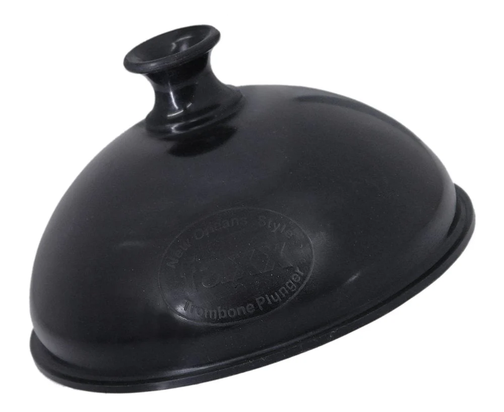 Faxx "New Orleans" Style Trombone Plunger Mute Black Rubber