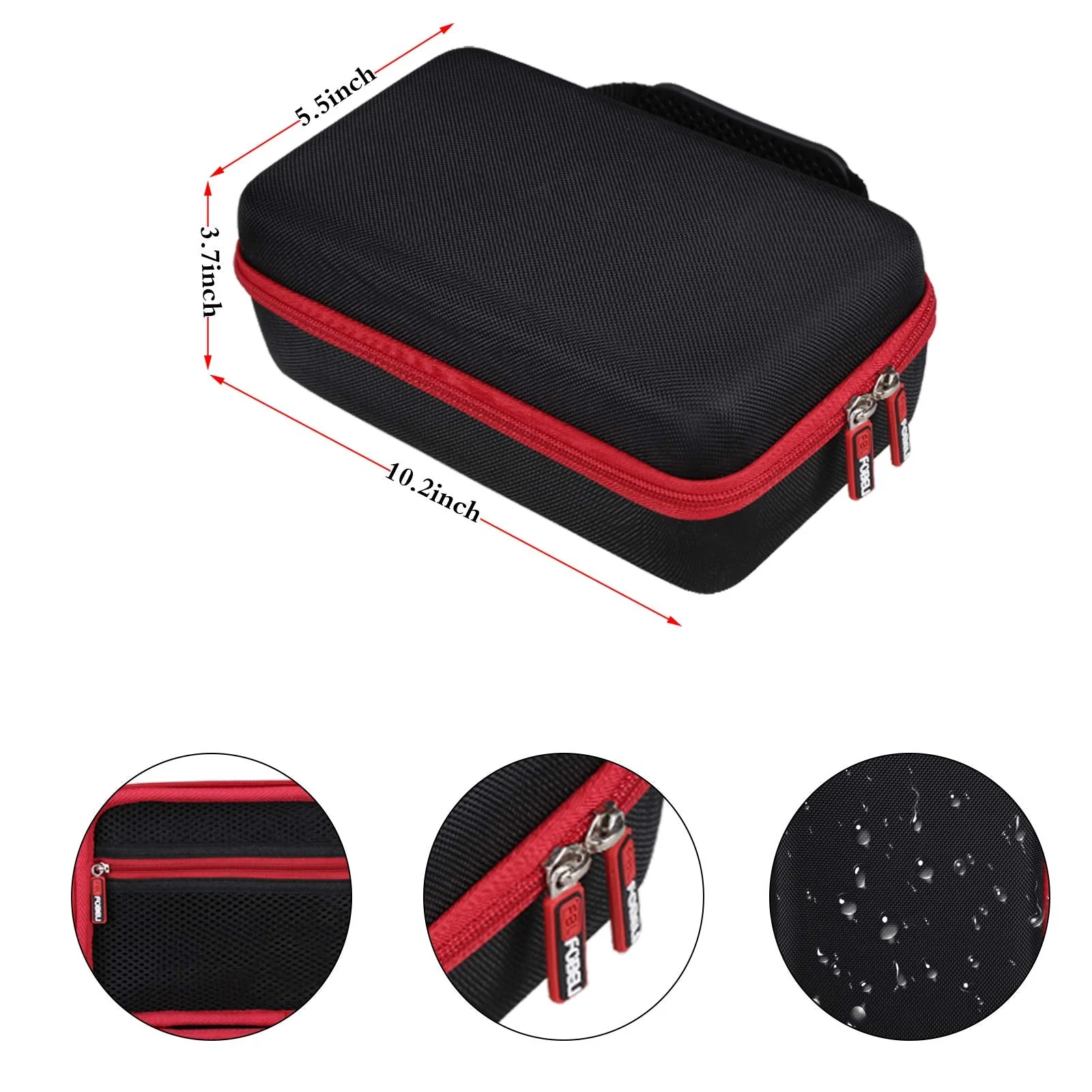 FBLFOBELI Hard Travel Case Compatible with NOCO GENIUS10, 10-Amp Fully-Automatic Smart Battery Charger (Case Only) for NOCO GENIUS10 - Image 4