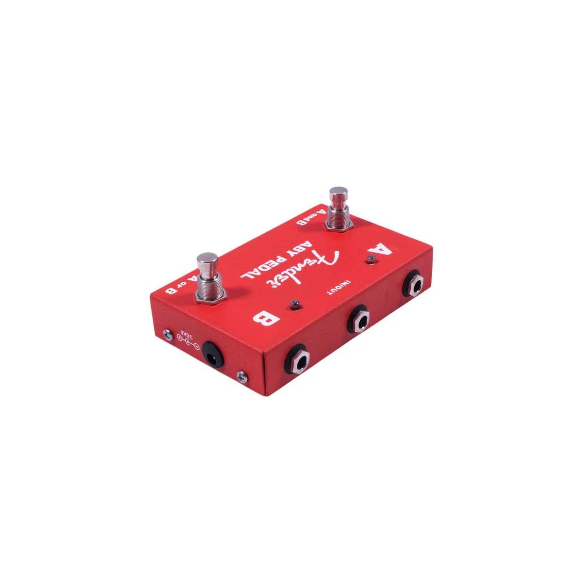 Fender ABY Pedal Footswitch, Red - Image 5