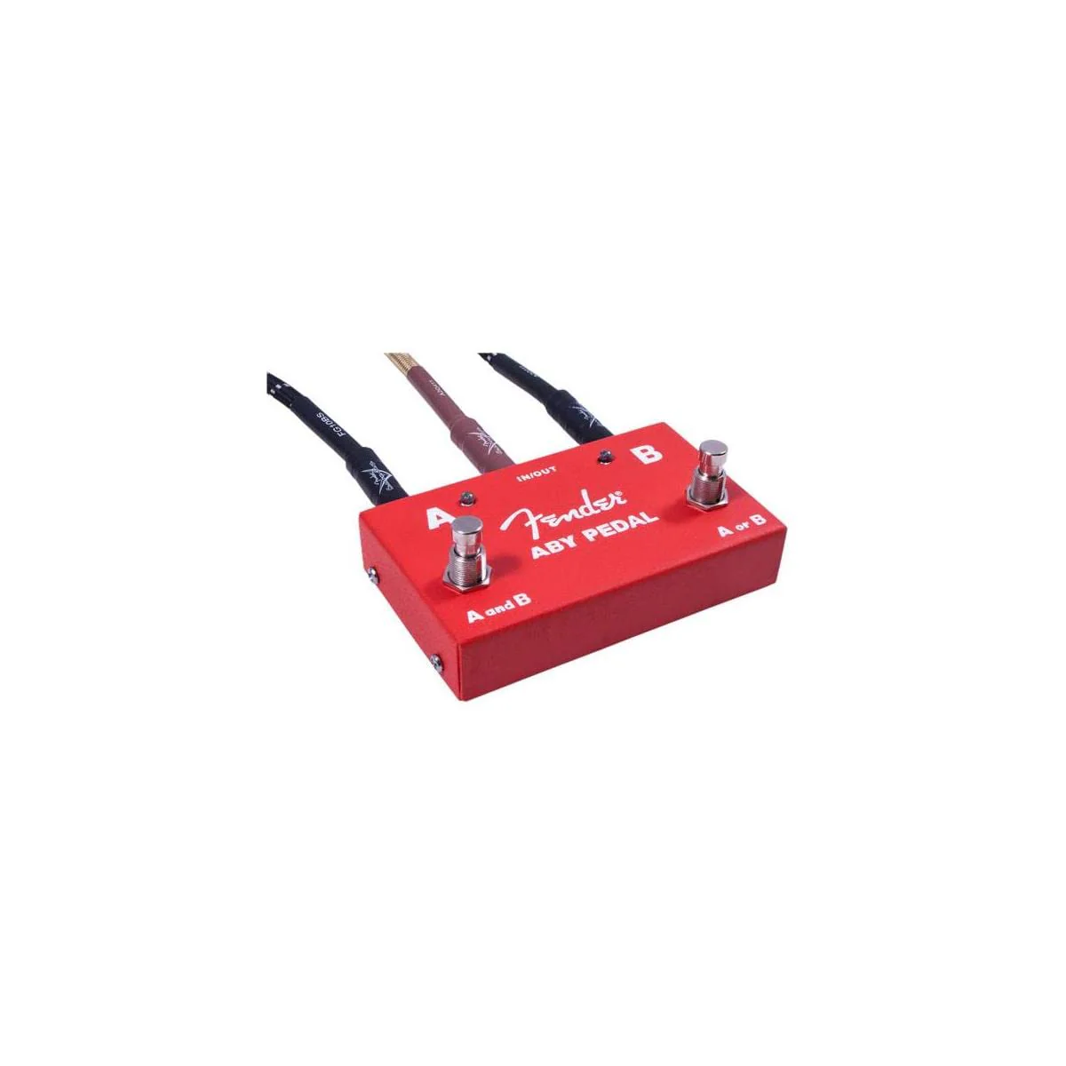 Fender ABY Pedal Footswitch, Red - Image 7