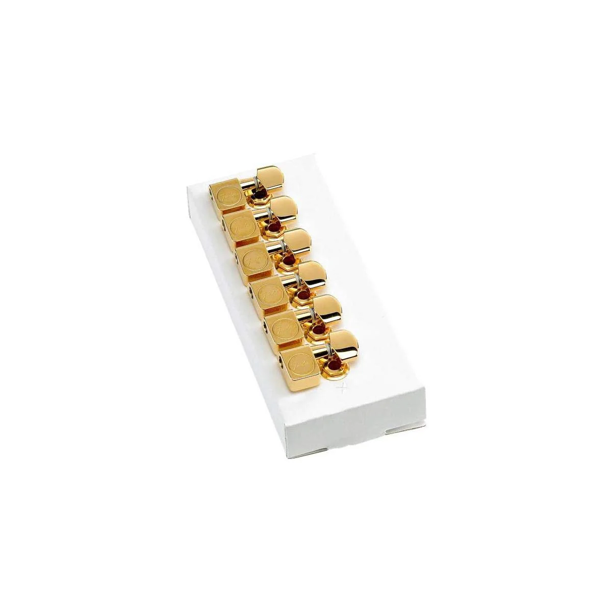 Fender American Series Stratocaster Guitar Tuners with Gold Hardware Set of 6 Gold - Image 2