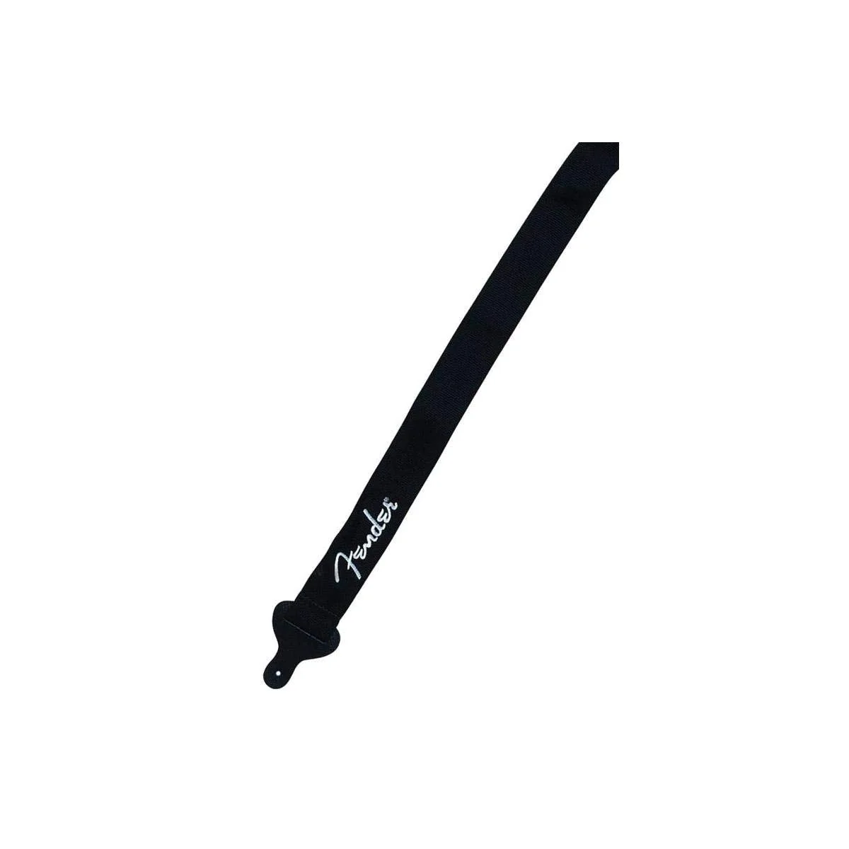 Fender Strap Black With White Logo