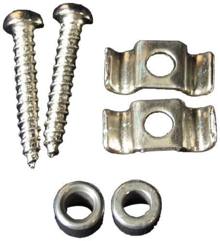 Fender Vintage-Style Stratocaster String Guides - Chrome - Image 3